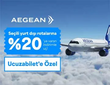 Ucuzabilet’e Özel %20’ye Varan İndirim!